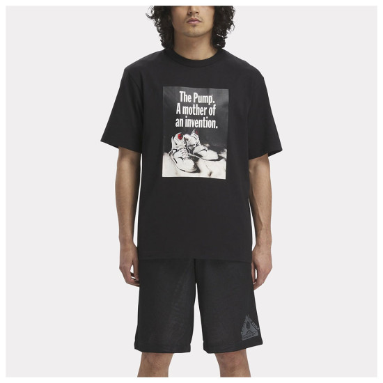 Reebok Ανδρική κοντομάνικη μπλούζα BB Pump Graphic Tee
